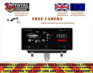 audi q3 2009-15 navi android, oem dash display in-car entertainment systems, the UK's #1 supplier of in-car entertainment systems