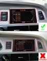 audi a6 2010-11 in-car entertainment system mmi menu buttons