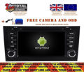 audi a6, rs6 2004-07 double din aftermarket android 10 head unit