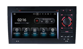 Audi A4 2002-08 DVD, GPS, Navi  Android 10.0, DAB Radio, Blue Tooth, WiFi, USB system