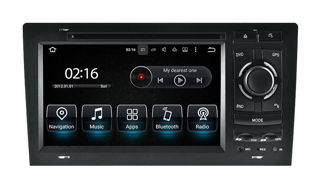 audi a8, s8, 1994-03 navi android double din oem style radio from iceboxauto, the UK's #1 supplier of aftermarket android head units.