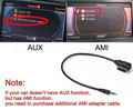 AUX and AMI difference image for the Audi A1 Wireless Apple Carplay/Wired android auto system
