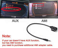 audi aux and ami menu for the aido additional cable you may need