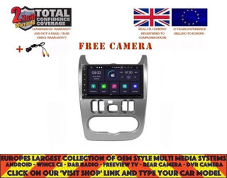 dacia duster, sandero 2009-13 dvd, navi android 10.0 in-car entertainment systems from Iceboxauto