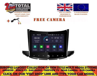 chevrolet trax 2017-20 double din oem style radio android system from Iceboxauto