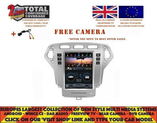 Picture of FORD MONDEO 2007-2010 10.4" TESLA NAVI BT ANDROID 9.0 PX6 WIFI CARPLAY TZ1119XS