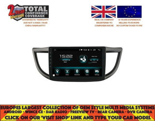 Picture of HONDA CRV 2012-16 10.2" GPS NAVI CARPLAY ANDROID AUTO 11.0 DAB+ 8CORE DHG2012A