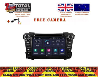 Picture of HYUNDAI i40 2011-2015 DVD GPS NAVI BT ANDROID 12.0 DAB+ RBT5399