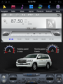 Picture of JEEP GRAND CHEROKEE 2013-15 10.4" TESLA NAVI ANDROID 9.0 PX6 4/32 DAB+ CARPLAY TZ1217X GOLD
