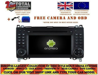 Picture of MERCEDES BENZ A CLASS W169 2004-2012 DVD GPS NAVI BT ANDROID 12.0 DAB WIFI RBT5716