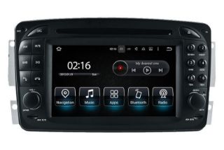 Picture of MERCEDES BENZ C E SLK CLASS W203 W170 DVD GPS NAVI ANDROID 14.0 DAB BT 8802 A