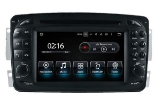 Picture of MERCEDES BENZ E CLASS W210 1998-01 DVD GPS NAVI ANDROID 14.0 DAB BT 8802A