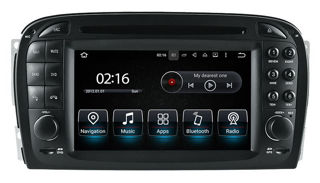 Picture of MERCEDES BENZ SL CLASS R230 2001-04 DVD GPS NAVI BT ANDROID 13.0 DAB+ WIFI 8817A