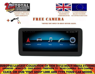 Picture of MERCEDES BENZ A CLASS W176 2011-14 10.25" GPS ANDROID 10.0 8CORE 8/64GB CARPLAY 1048 -2