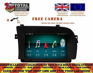 Picture of MERCEDES BENZ CL S CLASS W221 W216 2005-13 10.25" GPS ANDROID 10.0 CARPLAY ZF6321