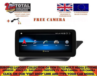 Picture of MERCEDES BENZ E CLASS W207 2013-15 10.25 GPS ANDROID 10.0 AUTO CARPLAY ZF6323 RHD