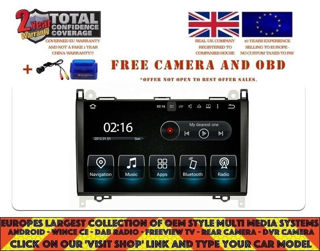 Picture of MERCEDES BENZ SPRINTER W906 2006-19 9" GPS NAVI ANDROID 10.0 DAB BT 9022