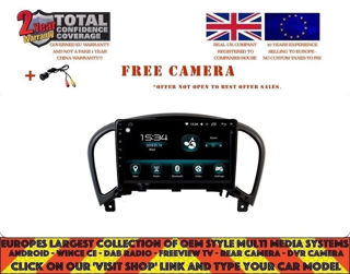 Picture of NISSAN JUKE 2010-18 9" GPS NAVI CARPLAY ANDROID AUTO 11.0 DAB+ 8CORE DHG2740A