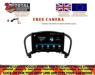Picture of NISSAN JUKE 9" 2010-18 GPS NAVI CARPLAY ANDROID AUTO 11.0 DAB+ 8CORE DHG2740B