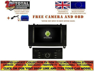 Picture of PEUGEOT 407 2004-10 DVD DAB+ NAVI ANDROID 12.0 WIFI USB RBT5588 B