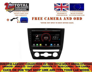 Picture of SKODA YETI 2014-2019 10.2" RADIO NAVI BT ANDROID 8.1 DAB+ DT9209A