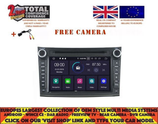 Picture of SUBARU OUTBACK LEGACY 2009-14 DVD NAVI BT ANDROID 12.0 DAB+ WIFI RBT5780B