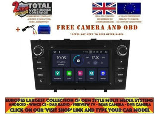 Picture of TOYOTA AVENSIS 2008-13 DVD NAVI ANDROID 12.0 DAB+ WIFI RBT5585 B