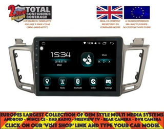 Picture of TOYOTA RAV4 2013-2018 10.2" NAVI CARPLAY ANDROID AUTO 11.0 DAB 8CORE DHG2021A