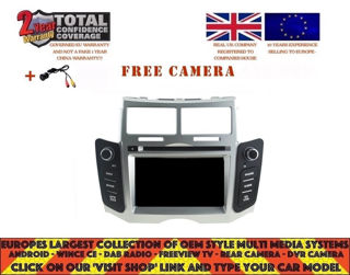 Picture of TOYOTA YARIS 2005-11 DVD NAVI WIFI BT ANDROID 12.0 RBT5747