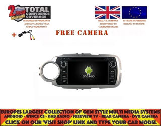 Picture of TOYOTA YARIS 2012-16 DVD NAVI WIFI BT ANDROID 12.0 RBT5748