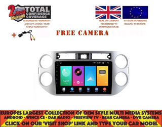 Picture of VW TIGUAN 2010-17 9" RADIO NAVI BT ANDROID 11.0 DAB+ CARPLAY DTB9227AS