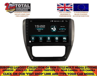 Picture of VW JETTA 2012-14 10.2" NAVI CARPLAY ANDROID AUTO 11.0 DAB 8CORE AUTO AC DHG2001A