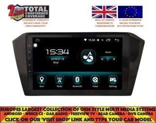 Picture of VW PASSAT B8 2016-19 10.2" NAVI CARPLAY ANDROID AUTO 11.0 DAB 8CORE DHG2055
