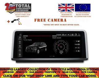 bmw 1/2 series f20/21/22 2011-17 double din oem style android aftermarket head unit at iceboxauto, the uk's #1 supplier of in-car entertainment systems