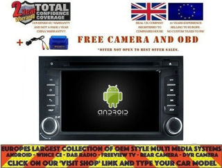 Picture of SEAT IBIZA 2016 DVD NAVI BT ANDROID 10.0  DAB+ WIFI RADIO RBT5570