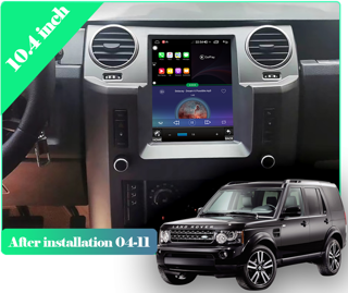 Picture of LAND ROVER DISCOVERY 3 2004-11 10.4" TESLA NAVI ANDROID 10.0 WIFI CARPLAY DAB+ BT NR0823