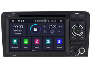 AUDI A3 S3 RS3 2003-12, DVD, GPS, Navi Android 10.0 with Bluetooth, DAB+ Radio and WiFi, capability