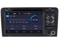 This is the radio UI version of the Audi A3, S3, Rs3, 2003-12 Navi Android 10.0 oem-style radio