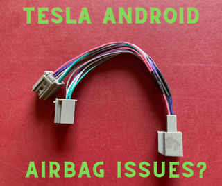Vauxhall Astra J Airbag Cable for Tesla Android systems.