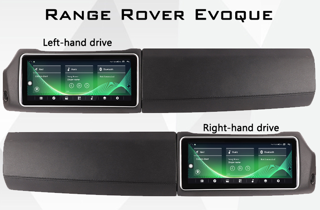 RANGE ROVER EVOQUE 2012-16 MOTORISED 12.3" GPS ANDROID 10.0 WIFI 4G CARPLAY BT