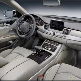 Audi A8 dash display flip up with CarPlay and android auto, aftermarket radio for audi a6	