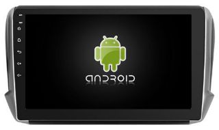 PEUGEOT 208 2008 2012-18 10.1" RADIO NAVI BT ANDROID 12.0 WIFI CARPLAY 9434