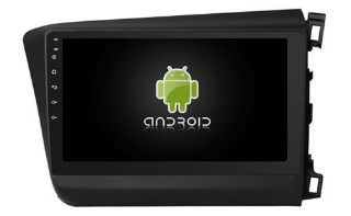 HONDA CIVIC 2012-15 9" RADIO NAVI BT ANDROID 12.0 WIFI CARPLAY 9315 RHD