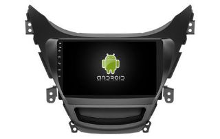 HYUNDAI ELANTRA 2011-13 9" RADIO NAVI BT ANDROID 12.0 WIFI CARPLAY 9258