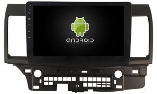 MITSUBISHI LANCER 2010-16 10.1" GPS NAVI CARPLAY ANDROID 12.0 WIFI 9845