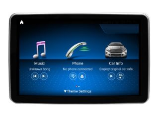 MERCEDES BENZ GLS GLE CLASS W166 X166 GPS BLUETOOTH WIFI ANDROID CARPLAY YOUTUBE NETFLIX