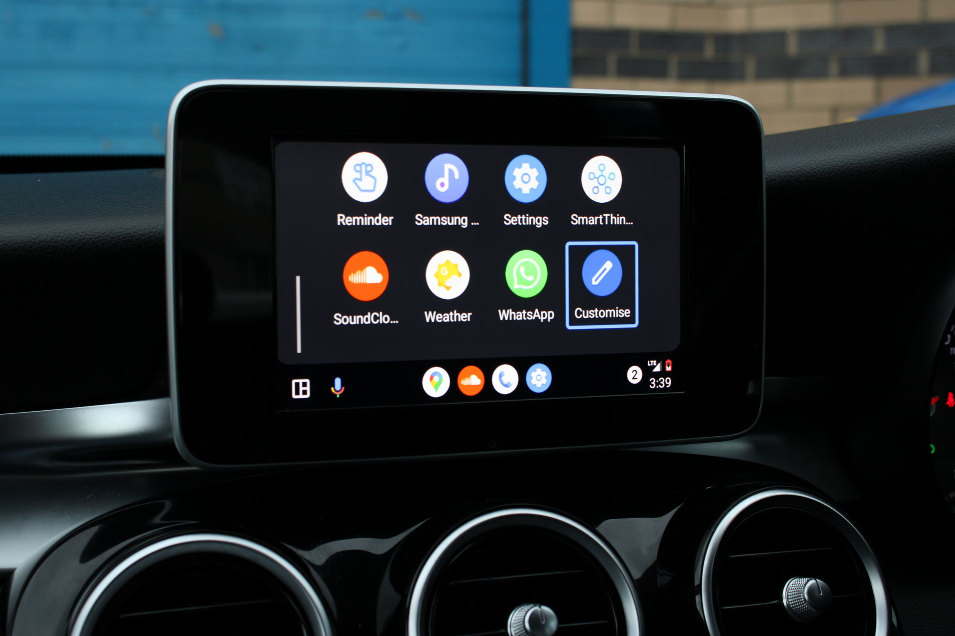 Iceboxauto: Mercedes Benz A B GLA CLA Class CarPlay Android Auto Rear ...