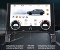 LCD DIGITAL AIR CONDITIONING AC PANEL FOR OUR RANGE ROVER EVOQUE 2020-22 MODEL