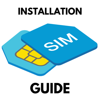 Picture of SIM Card Installation Guide