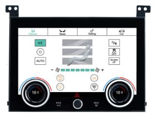 Picture of RANGE ROVER VOGUE L405 2012-17 LCD DIGITAL AIR CONDITIONING AC PANEL AC2003